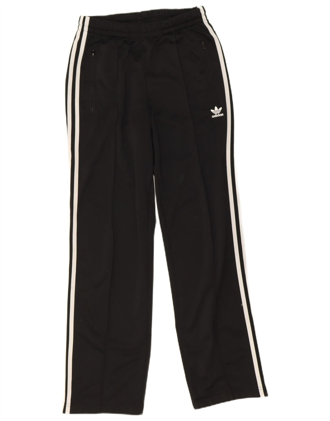 Женские спортивные брюки Adidas UK 10, маленькие черные из полиэстера