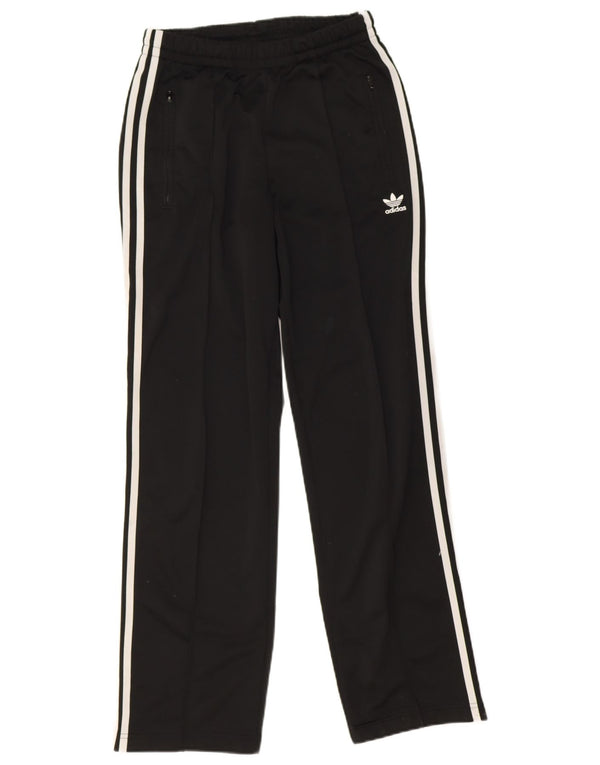 Женские спортивные брюки Adidas UK 10, маленькие черные из полиэстера