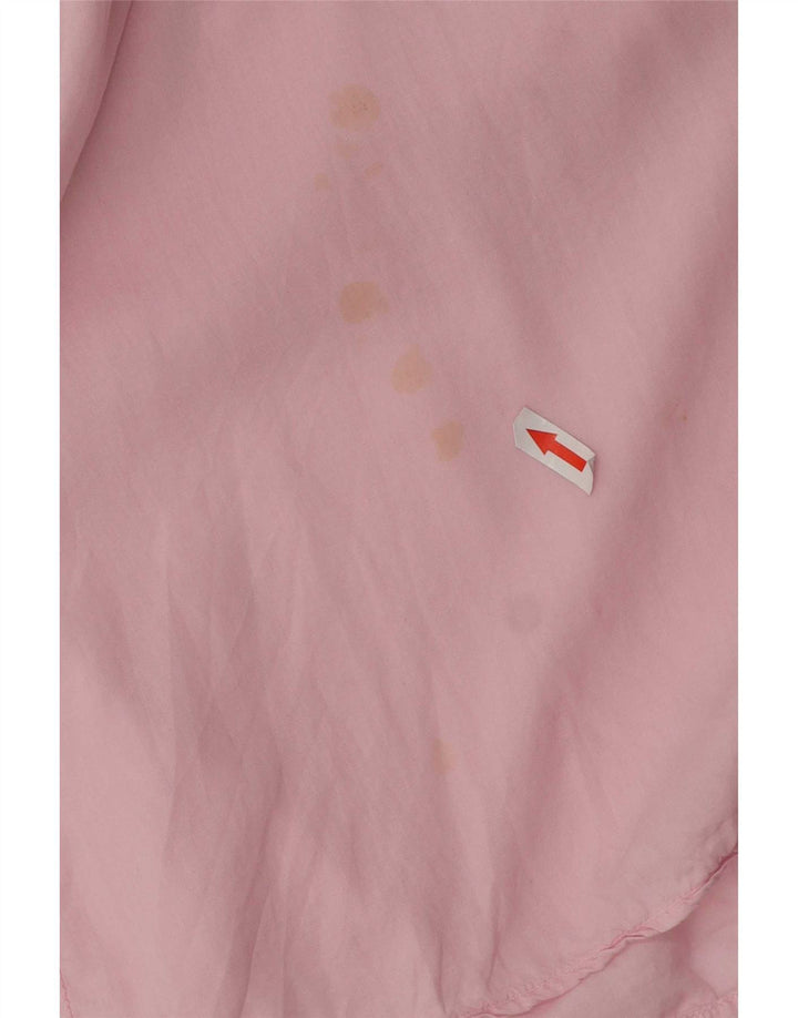 Женская рубашка оверсайз Zara UK 6 XS розовая из лиоцелла
