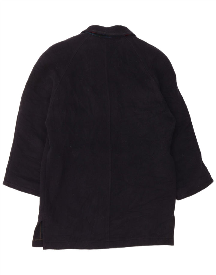 Мужское пальто PIERRE CARDIN UK 40, большой темно-синий кашемир