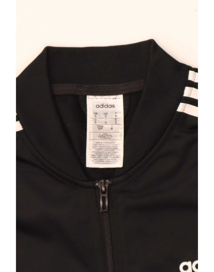 Adidas Мужской спортивный костюм Верхняя куртка Маленький черный полиэстер