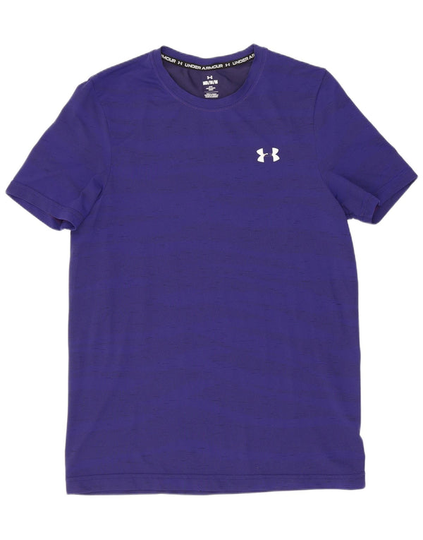 Мужская футболка Under Armour Top Medium Темно-синяя в полоску