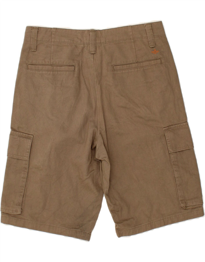 DOCKERS Mens Cargo Shorts W30 Medium Beige Cotton Vintage Dockers and Second-Hand Dockers from Messina Hembry 