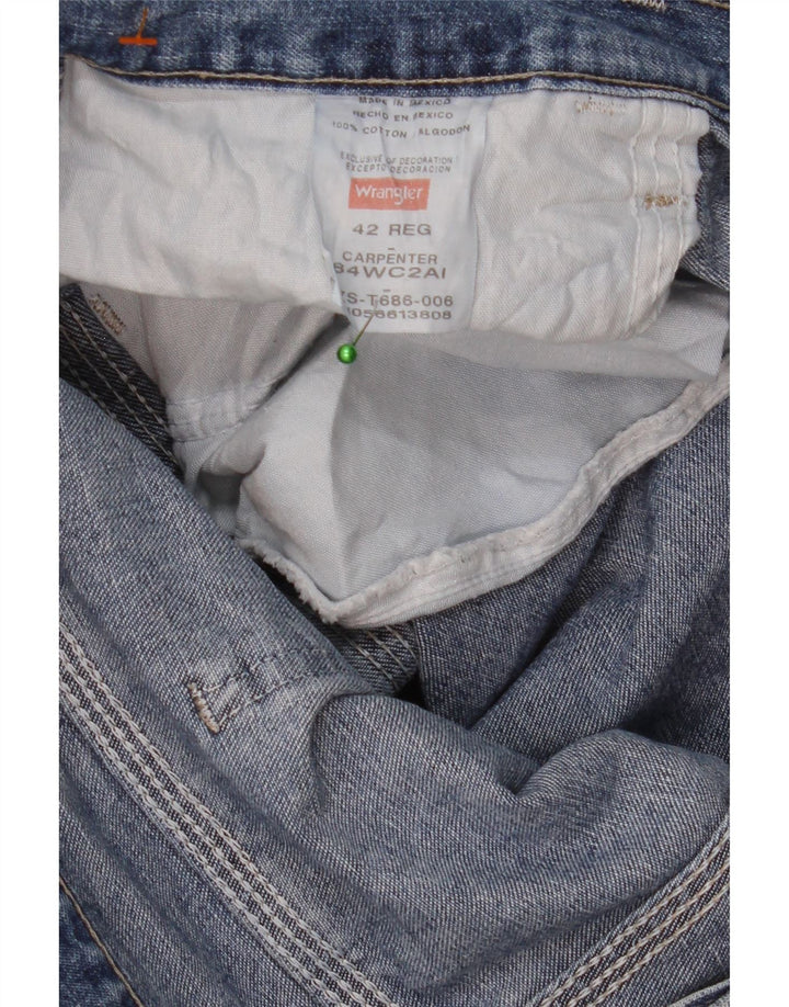 Мужские джинсовые шорты карго WRANGLER W42 2XL, синие, хлопок