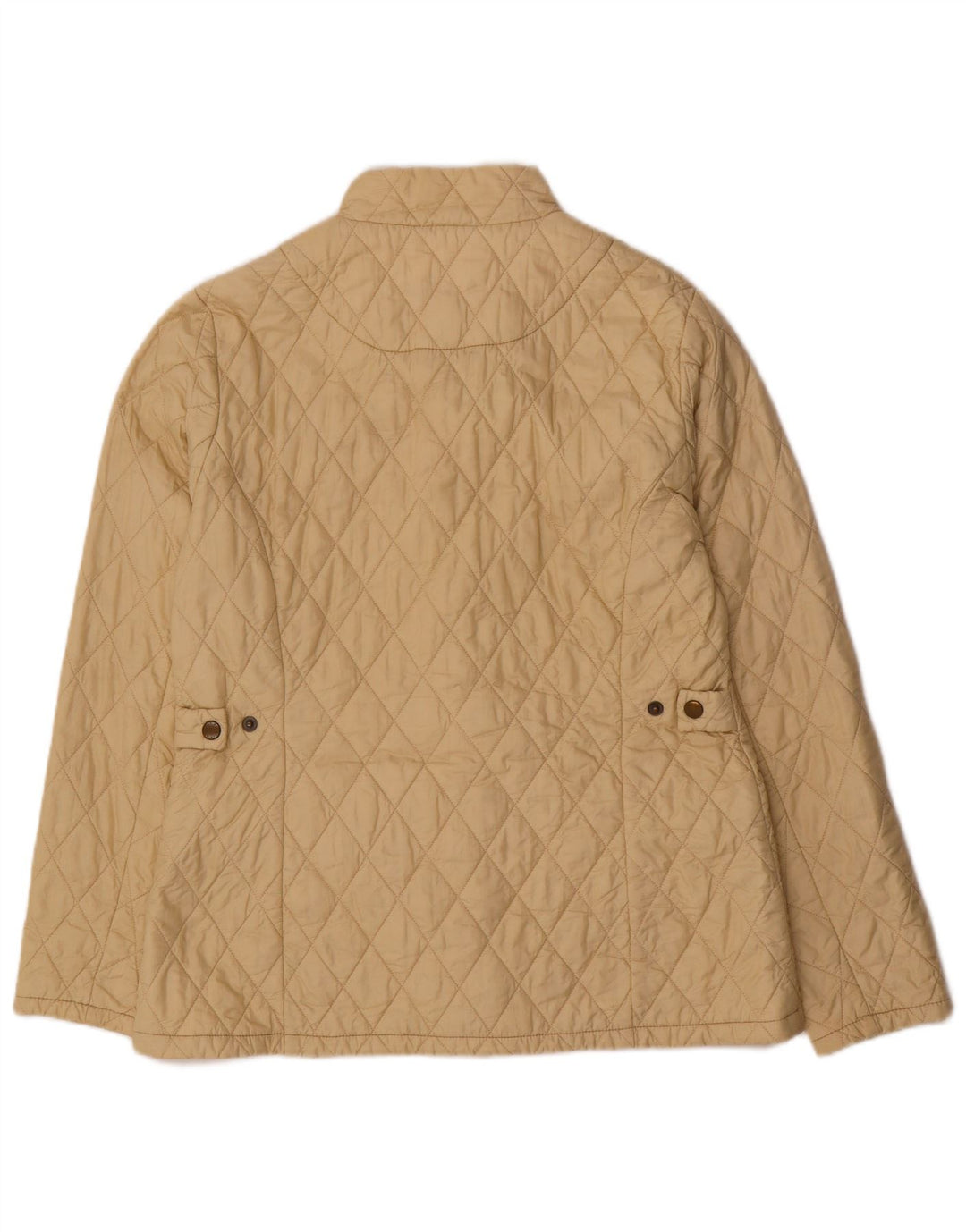 Куртка женская стеганая Barbour UK 12 средний бежевый полиамид
