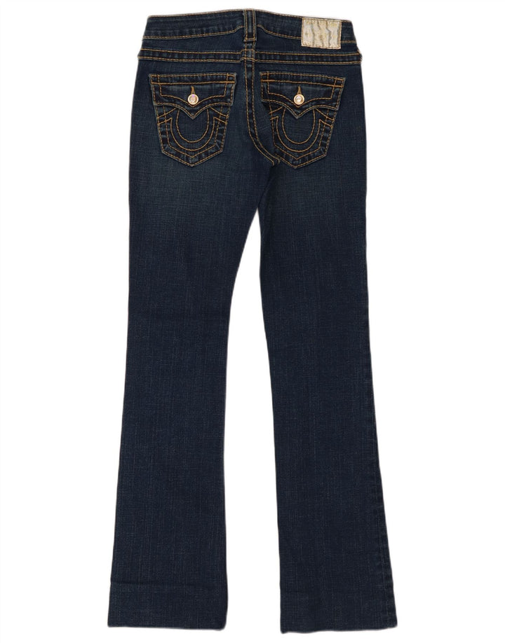 Женские джинсы Bootcut True Religion W25 L31, синий хлопок