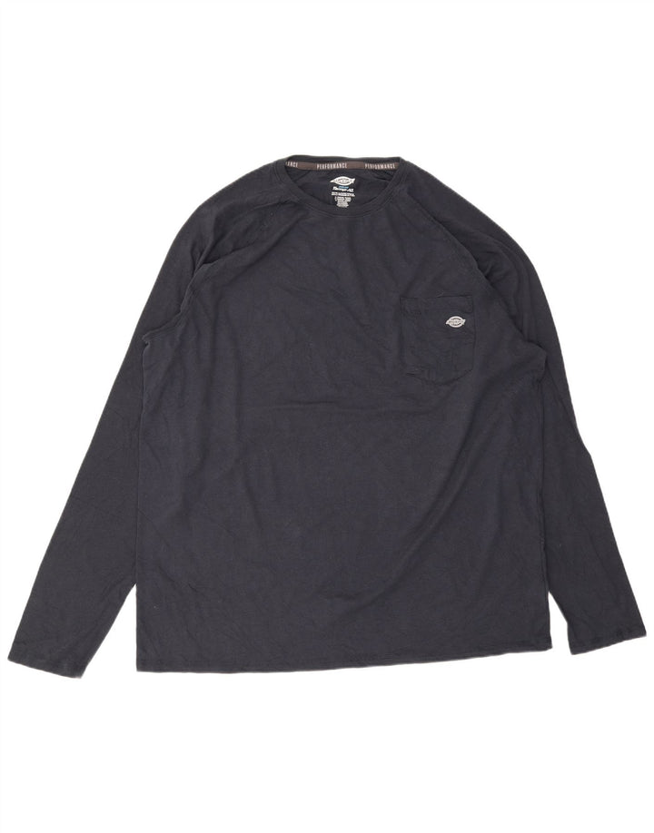 Мужской топ DICKIES с длинным рукавом 2XL, темно-синий, хлопок