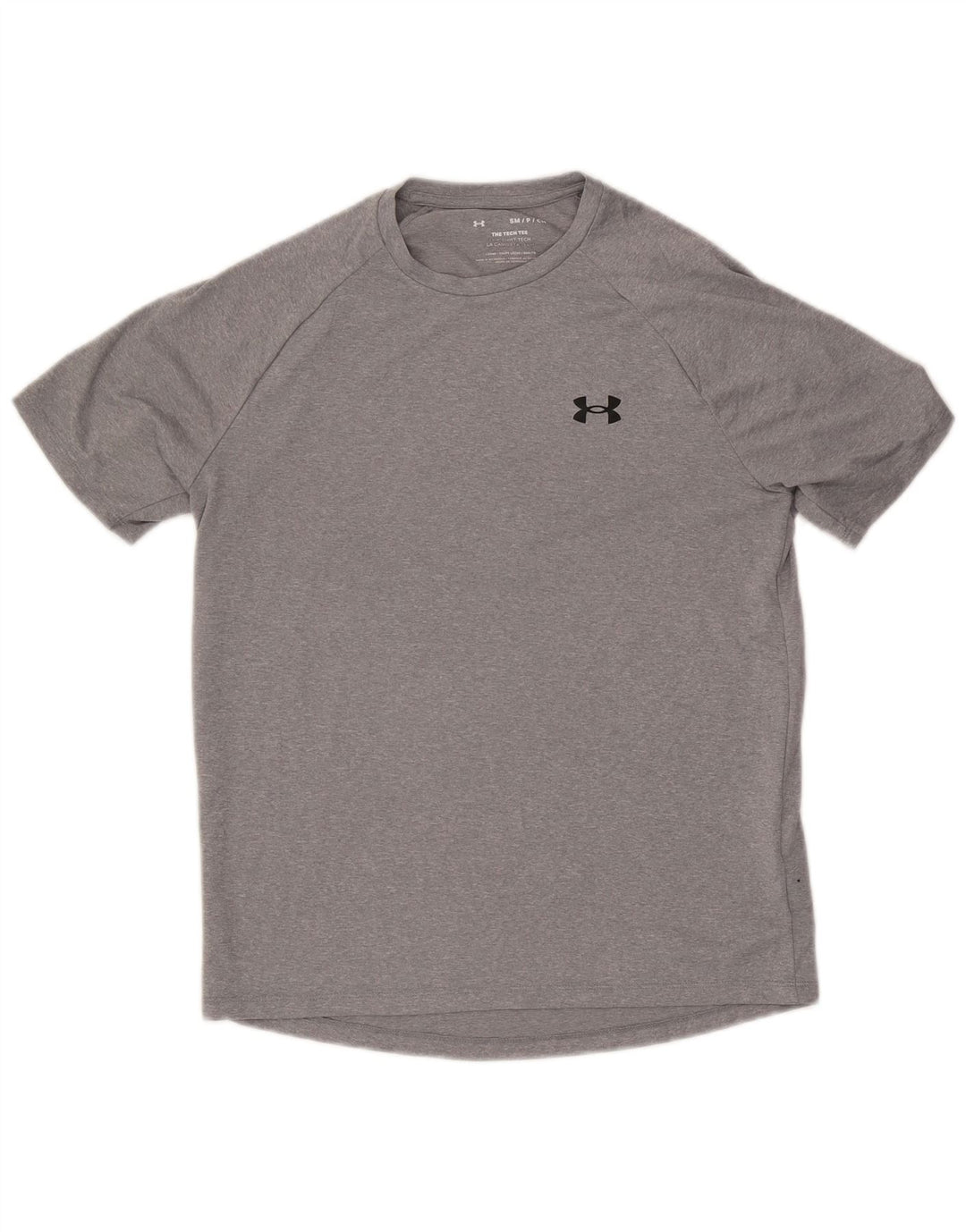 Мужская футболка Under Armour, маленький серый полиэстер