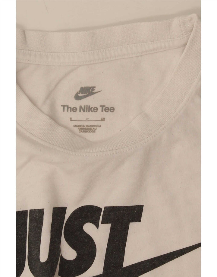 Мужская футболка Nike Regular с графическим рисунком, маленький белый спортивный топ