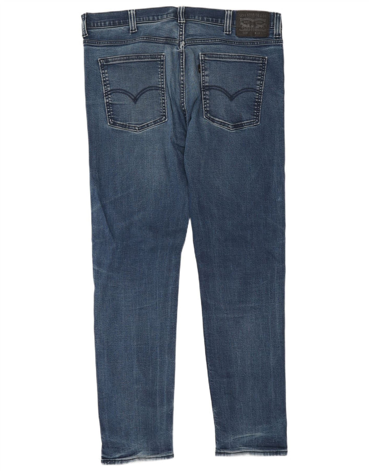 Мужские зауженные джинсы Levi's 508 W38 L34 синие