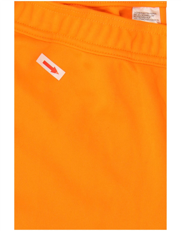 Мужские спортивные брюки ADIDAS Climalite XL, оранжевый полиэстер с цветными блоками