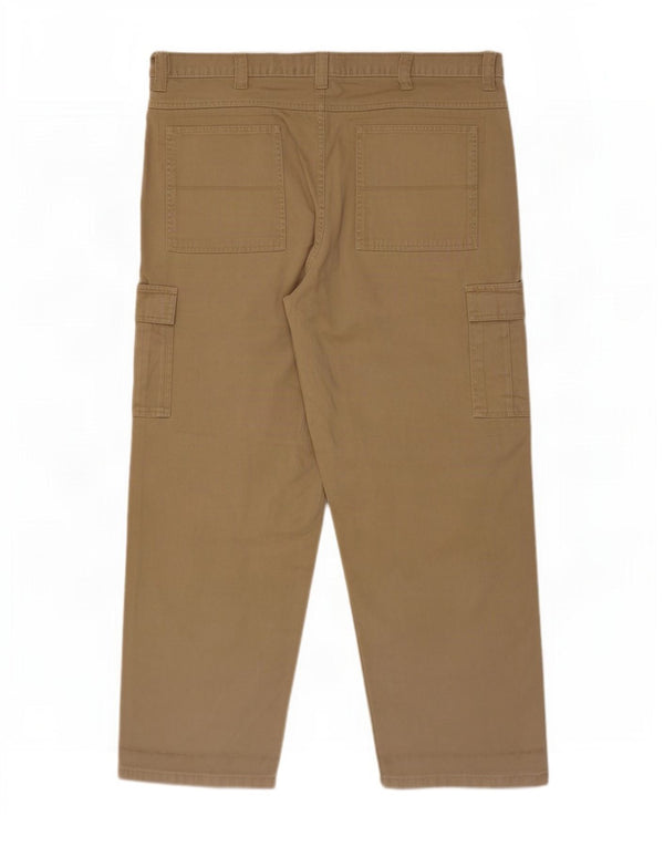Мужские прямые брюки-карго Wrangler W44 L30, хаки, хлопок