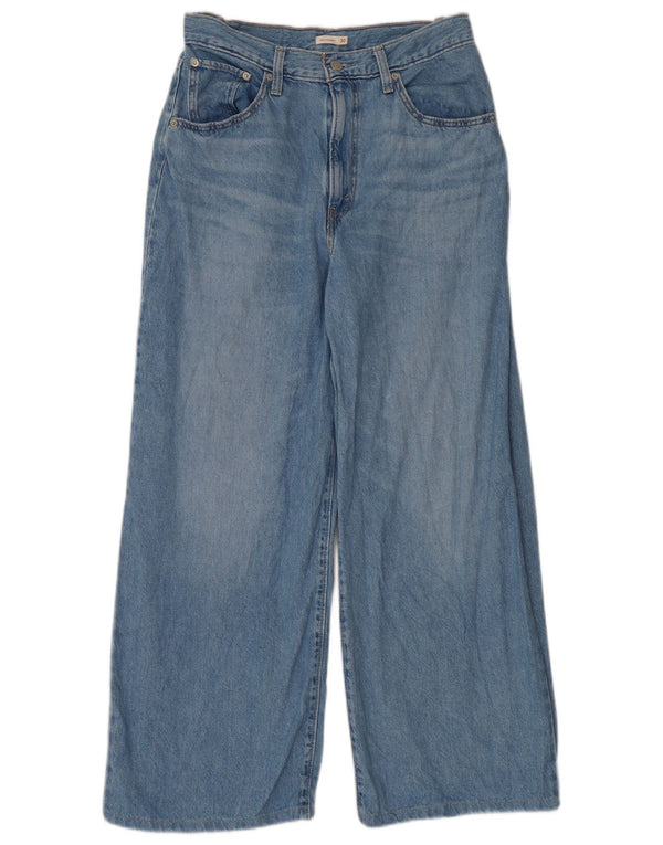 Женские свободные джинсы Levi's Baggy с высокой посадкой W30 L28, синий хлопок