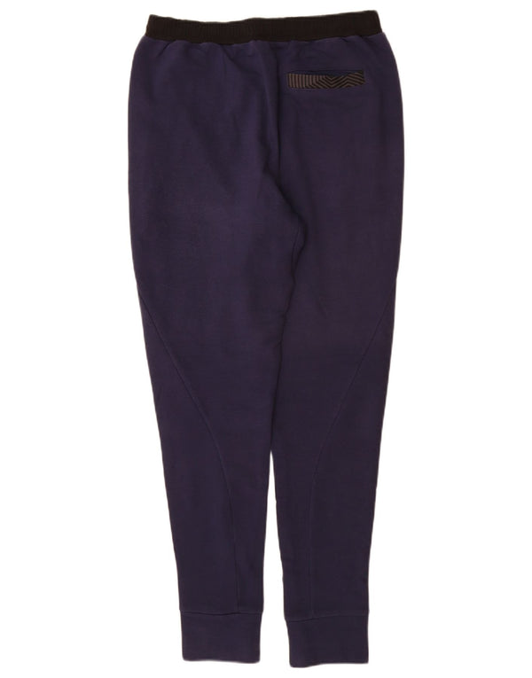 Puma Mens Italia Графический спортивный костюм Брюки-джоггеры Маленькие темно-синие