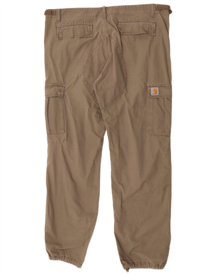 Мужские брюки карго Carhartt W40 L34 хаки, хлопок