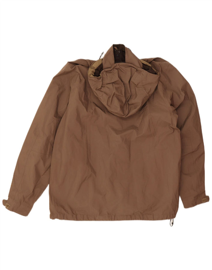 Мужская дождевик с капюшоном The North Face UK 40, большой коричневый полиэстер