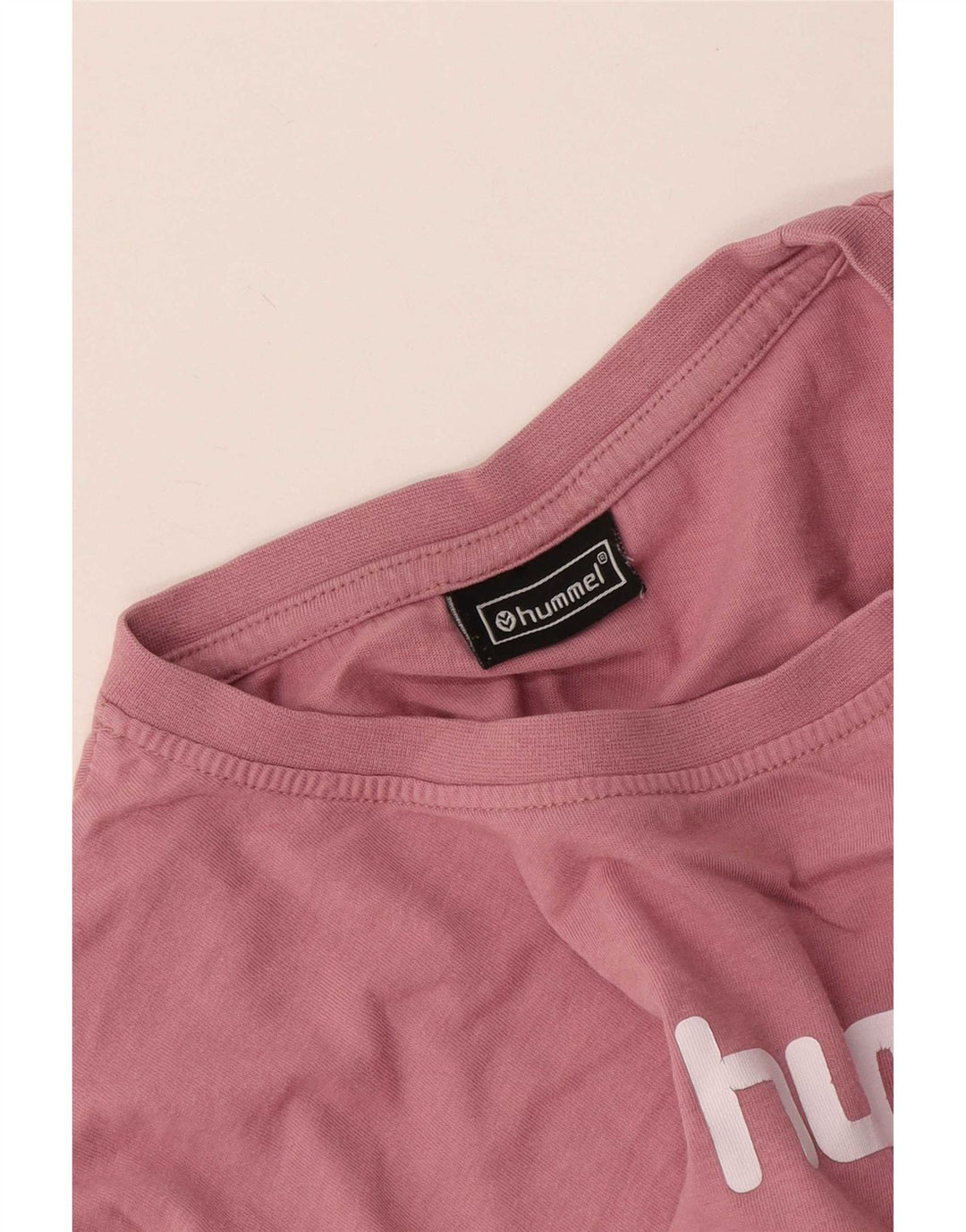 Мужская футболка с рисунком Hummel, большая розовая