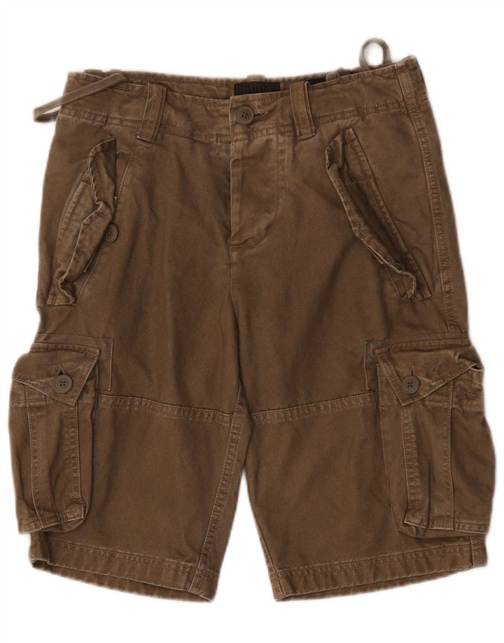 Мужские шорты-карго Superdry W29, маленькие коричневые, хлопок