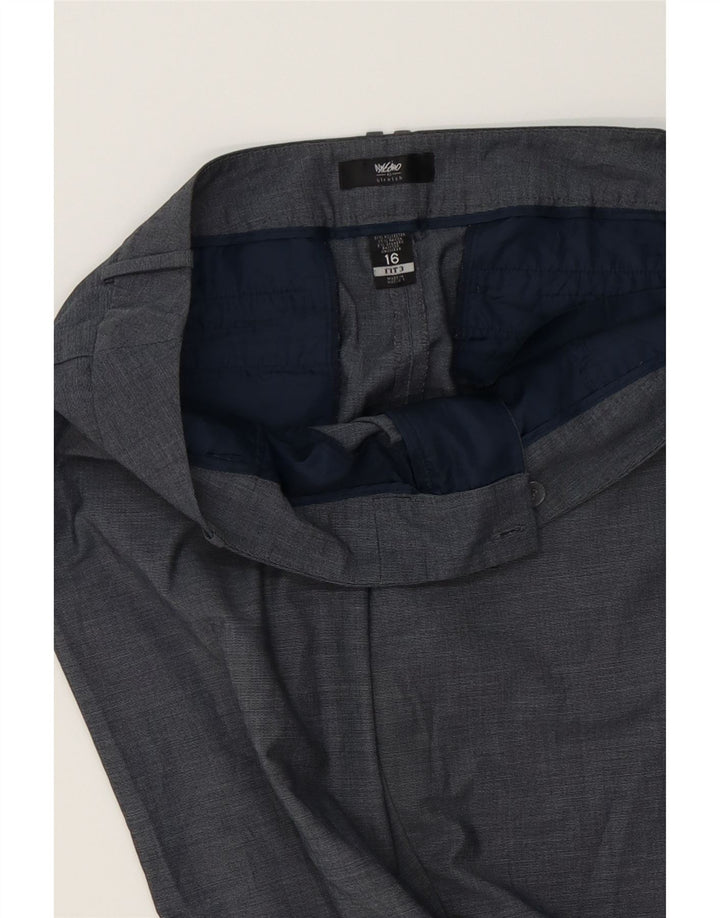 MOSSIMO Mens Bootcut Casual Trousers US 16 2XL W40 L32 Grey Polyester Vintage Mossimo and Second-Hand Mossimo from Messina Hembry 