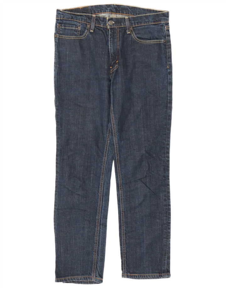 Мужские зауженные джинсы Levi's 541 W32 L27 синие, хлопок