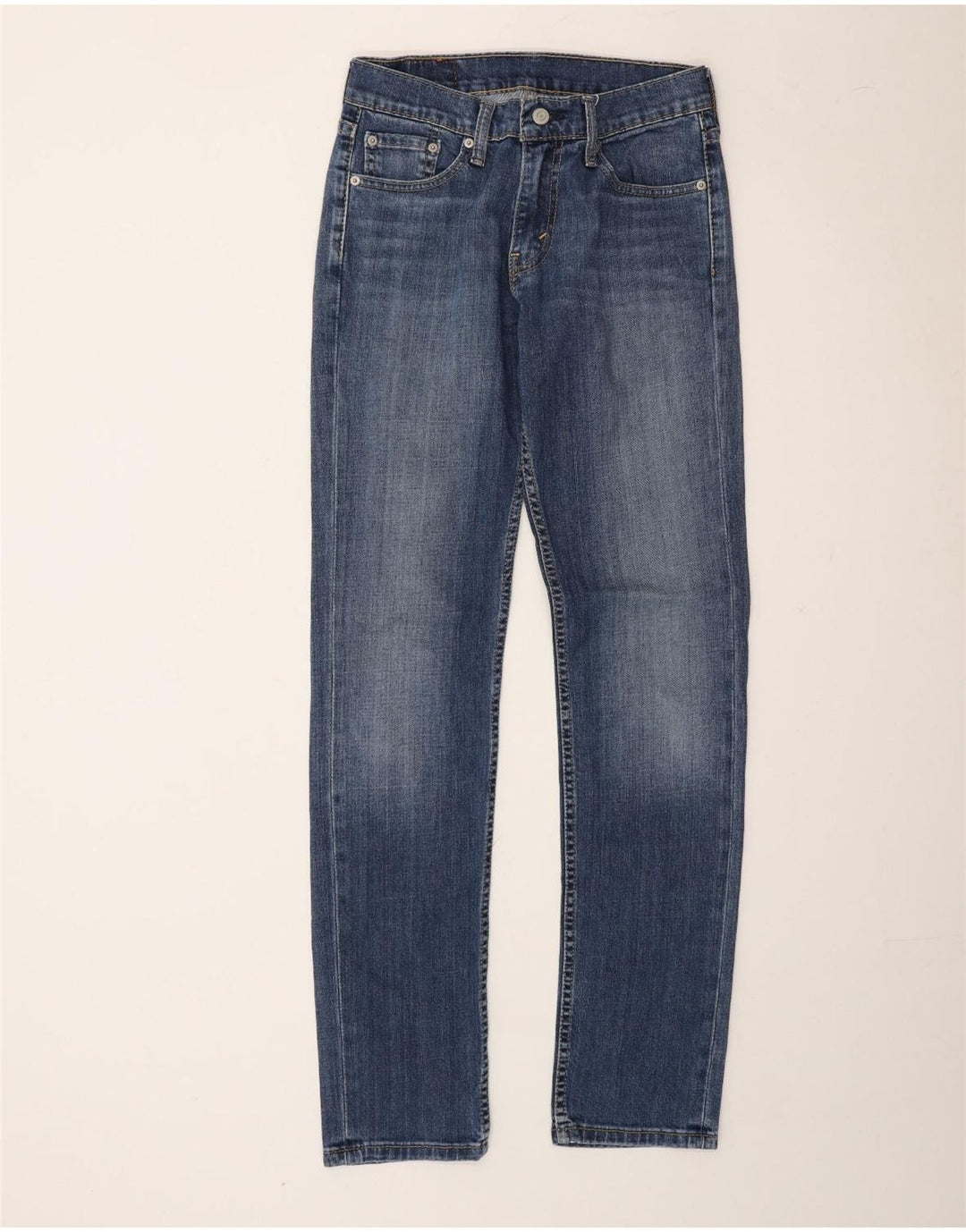 LEVI'S Mens 511 Slim Jeans W29 L34 Blue Cotton