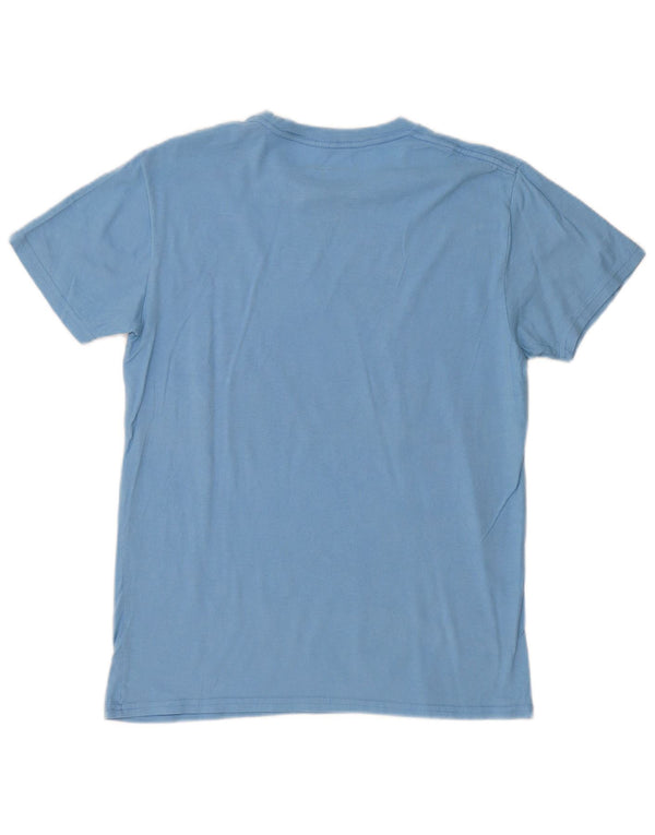 Мужская футболка Volcom с рисунком Top UK 14, средний синий хлопок