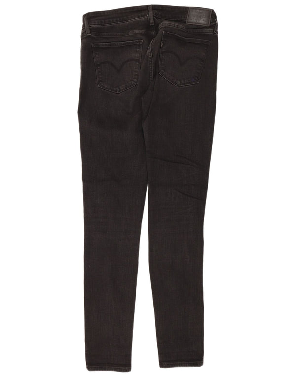 Женские джинсы скинни Levi's 711 W28 L30, черный хлопок