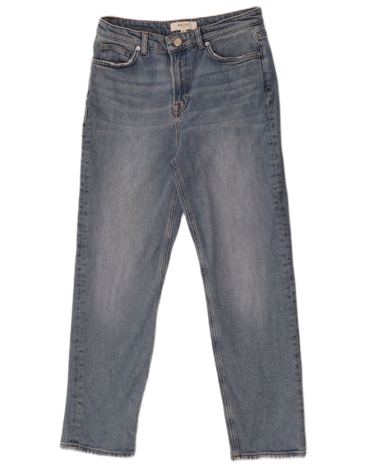 Женские узкие джинсы Reiss W28 L27, синие, хлопок