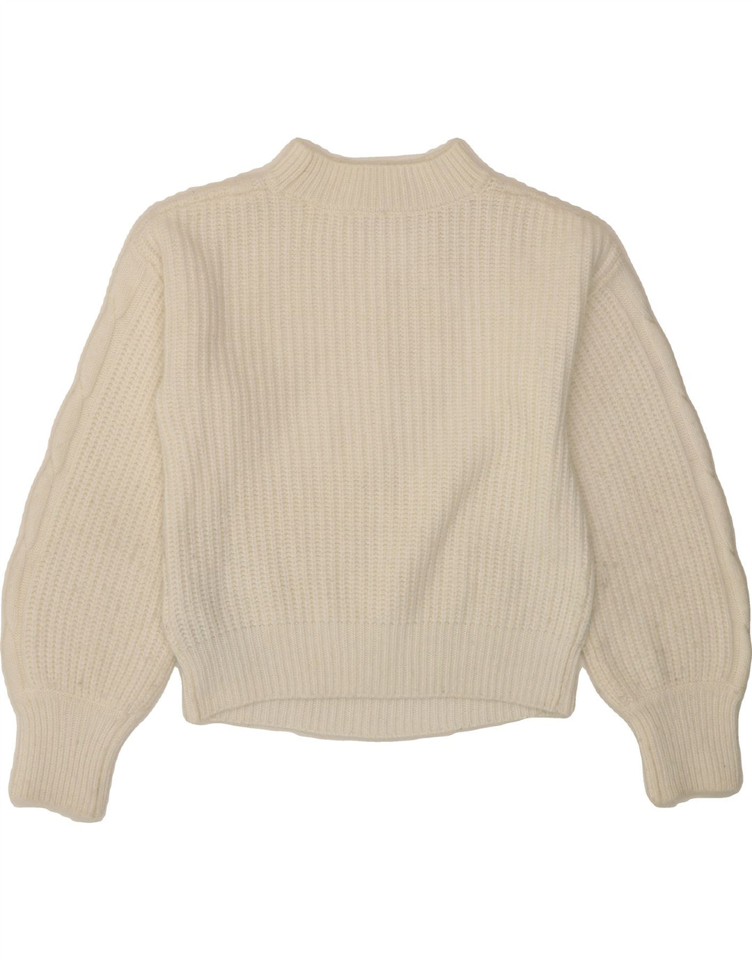 GUESS Girls Turtle Neck Jumper Sweater 11-12 Years White Polyamide Vintage Guess and Second-Hand Guess from Messina Hembry 