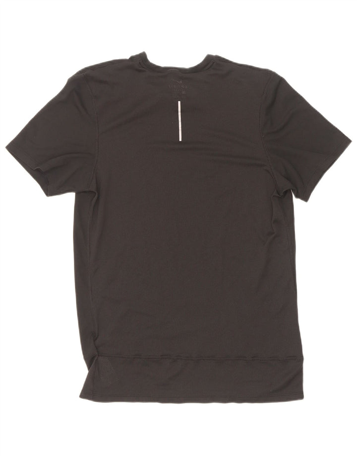 Мужская футболка Nike Dri Fit, средний черный полиэстер