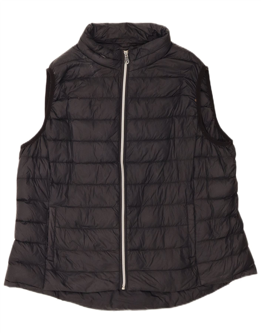Женский утепленный жилет Marks & Spencer UK 20 2XL, черный полиамид