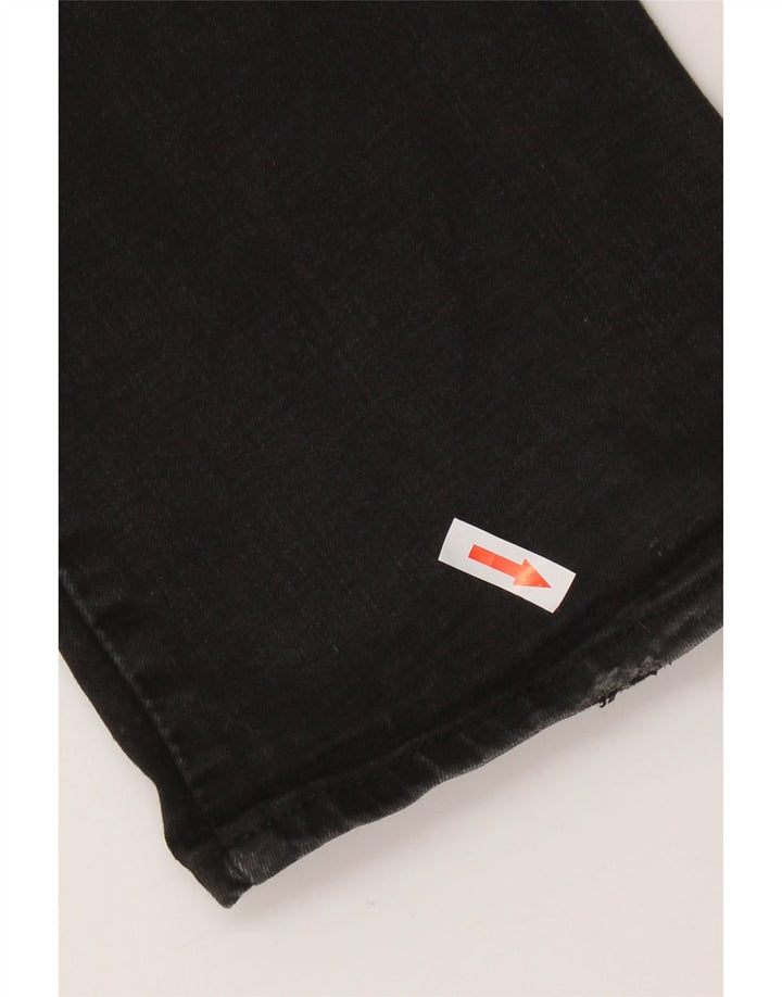 Женские джинсы LEVI'S 725 с высокой посадкой Bootcut W25 L32, черный хлопок