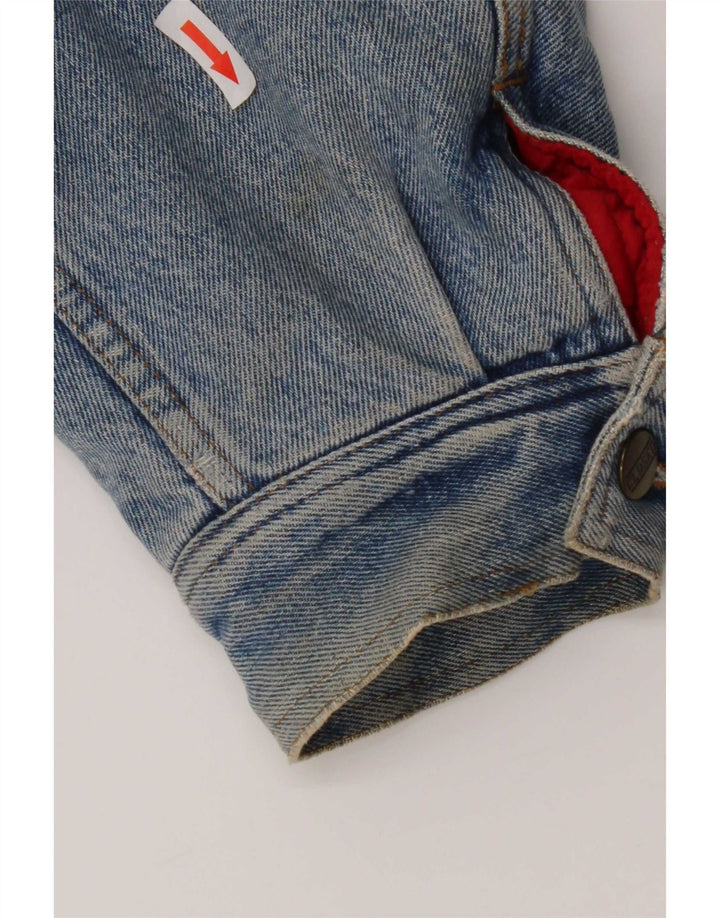 Закрытая мужская джинсовая куртка IT 50 Large Blue Cotton