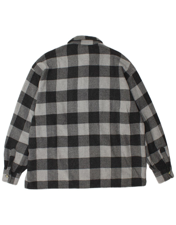 Мужская фланелевая рубашка Rifle Lumberjack 2XL серая в мелкую клетку