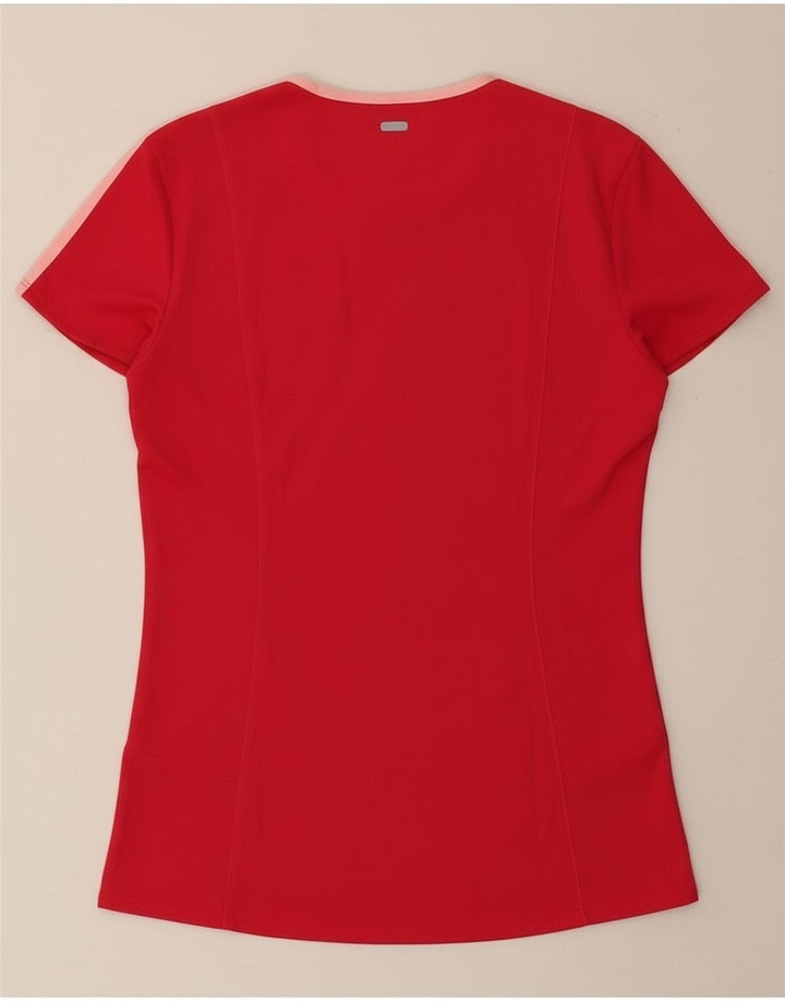 Женская футболка Adidas Climalite Top UK 8/10, маленький розовый полиэстер