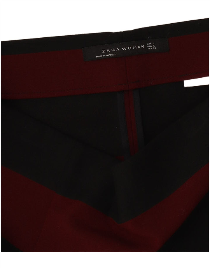 Женская мини-юбка Zara большая W30 в черную полоску