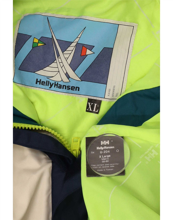 Мужская ветровка Helly Hansen IT 58/60 4XL Темно-синий с цветными блоками