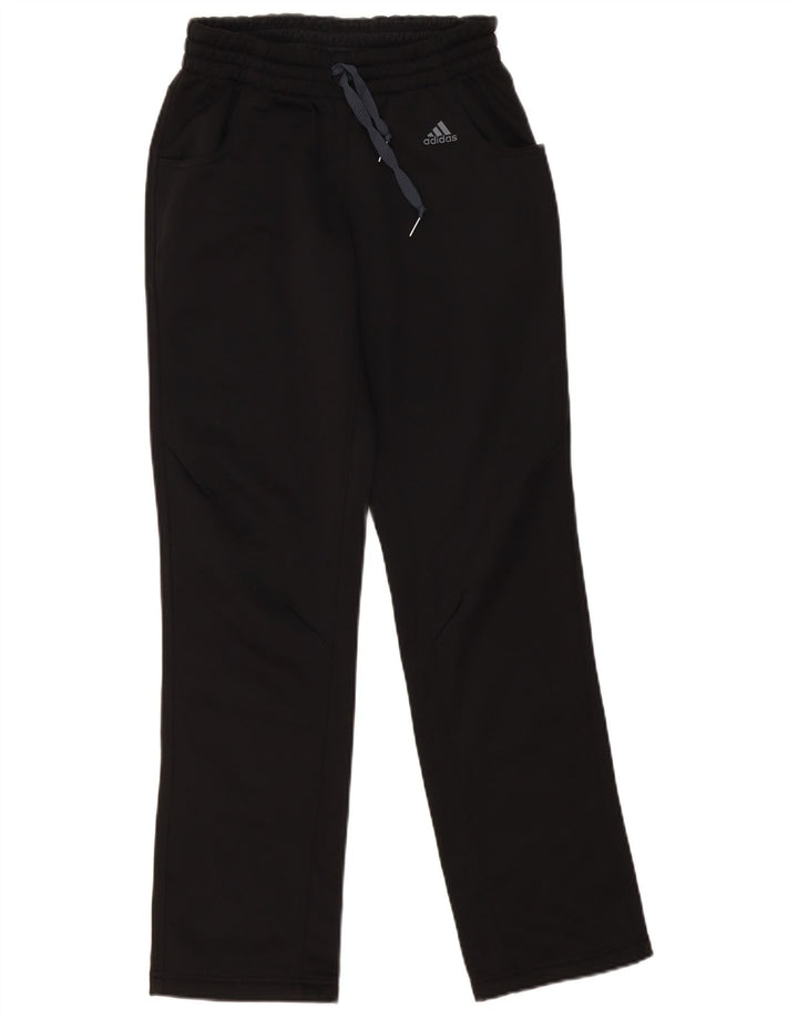 Женские спортивные брюки Adidas Climalite UK 10, маленький черный полиэстер