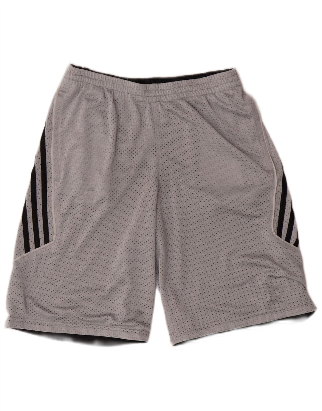 ADIDAS Boys Sport Shorts 13-14 Years  Grey Polyester