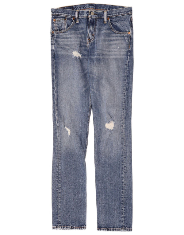 Женские узкие джинсы Levi's 511 W29 L32 синие, хлопок