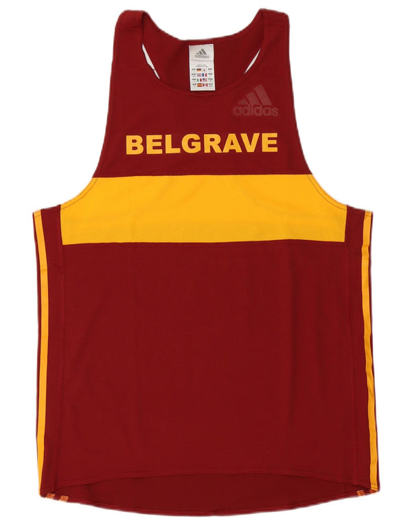 Мужской жилет Adidas Climalite Graphic Vest UK 40/42 Medium Maroon Colourblock