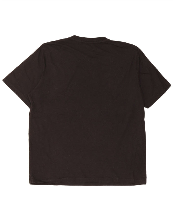 Мужская футболка с рисунком Jack & Jones Top XL черная
