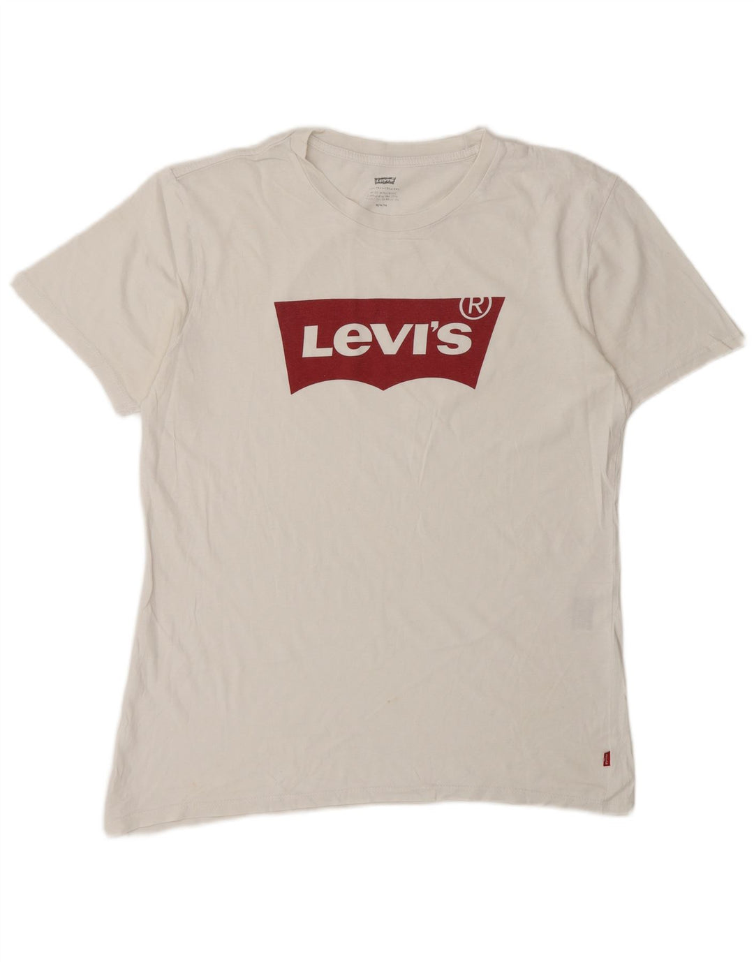 Мужская футболка с рисунком LEVI'S, средний белый