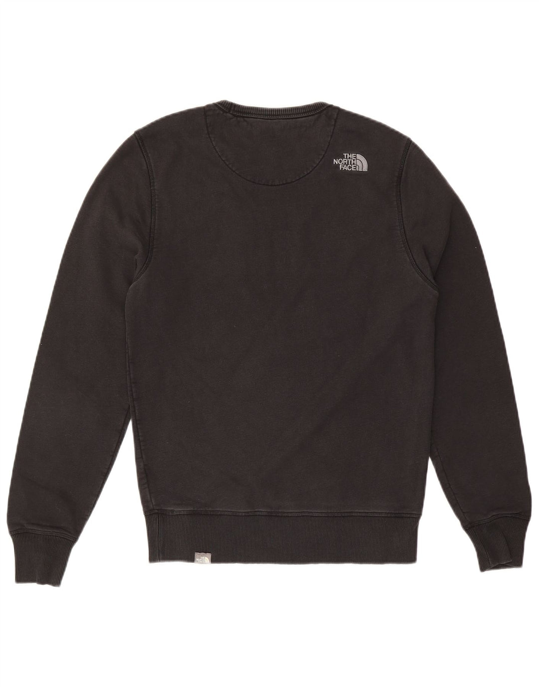 Мужской свитшот с рисунком THE NORTH FACE, маленький черный хлопковый джемпер
