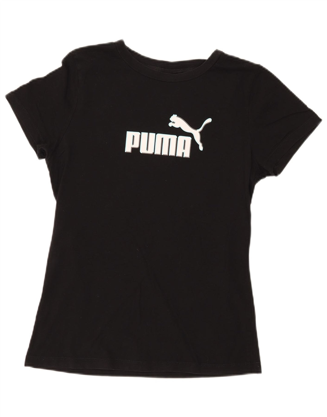 Женская футболка с рисунком PUMA Top UK 14, большая черная