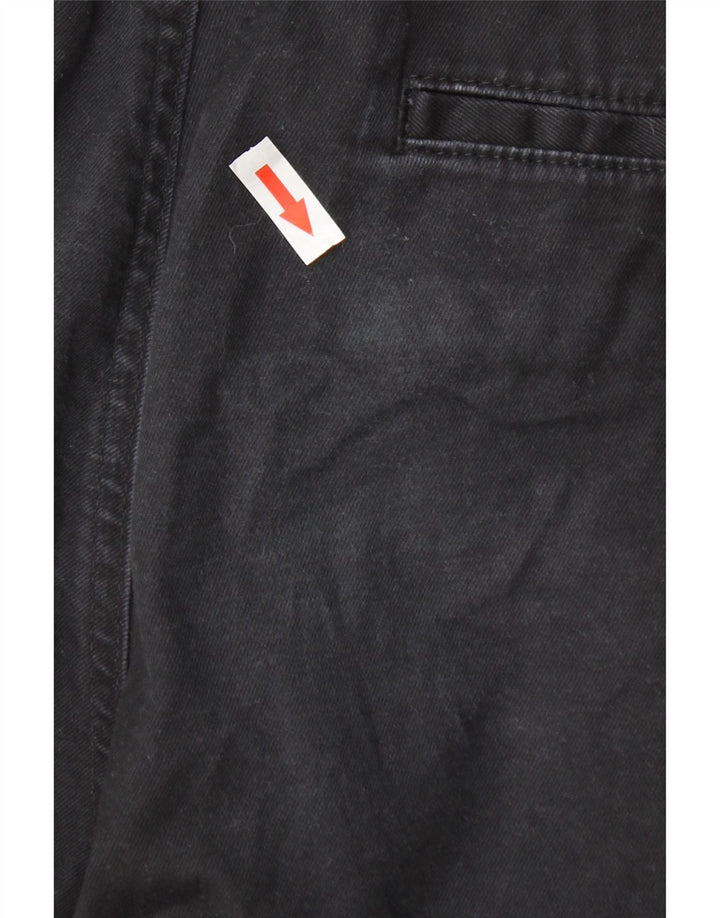 Мужские брюки чиносы Marks & Spencer Heritage Regular W32 L33, черный хлопок