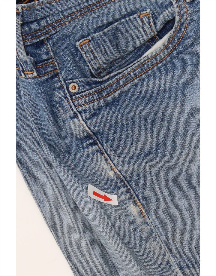 Женские джинсовые шорты LEVI'S со средней посадкой US 10, средний размер W30, синий хлопок