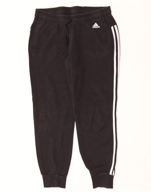 Женские спортивные брюки Adidas Joggers UK 16/18, большие черные хлопковые