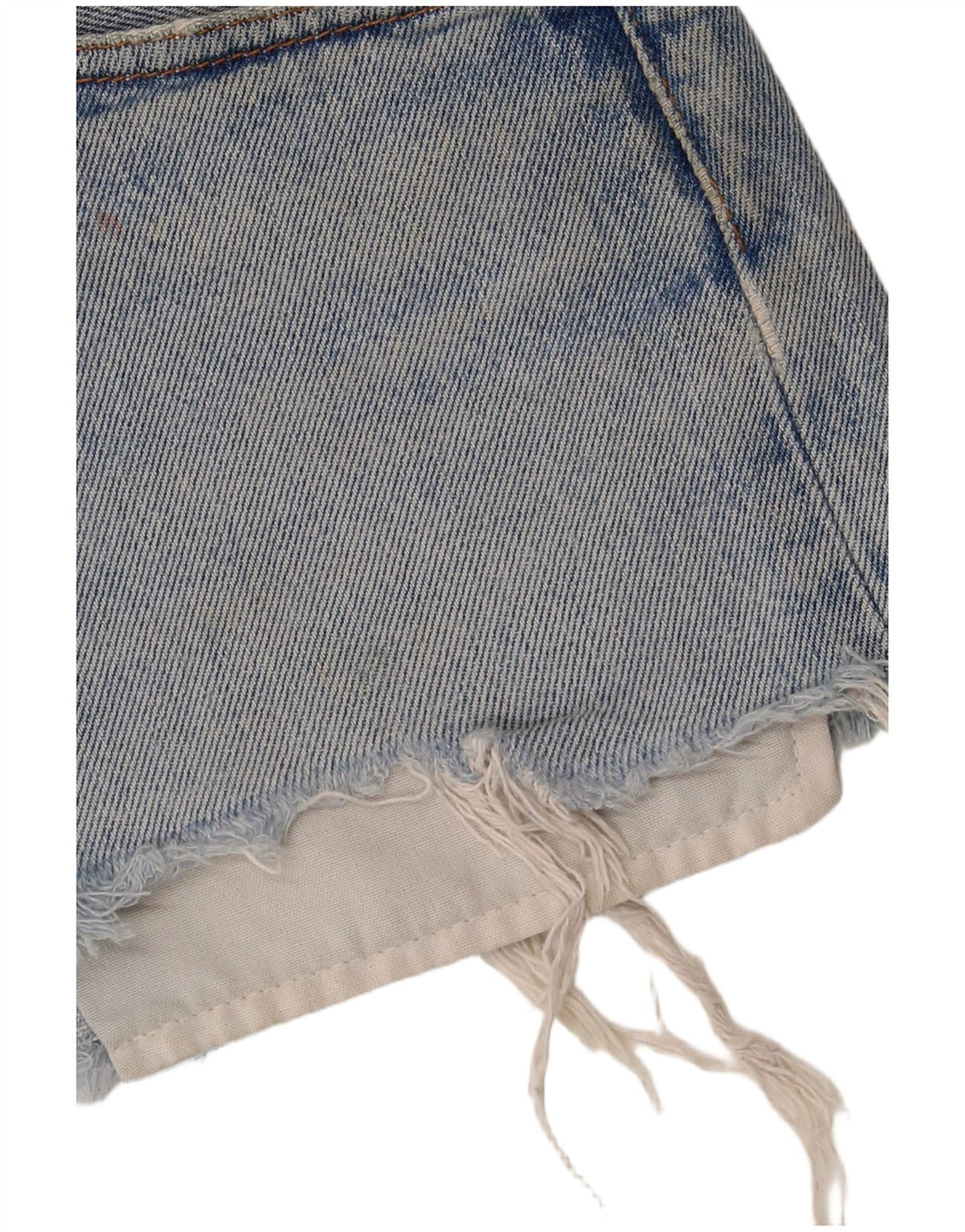 Женская джинсовая мини-юбка Levi's 501 с потертостями W31, средний синий хлопок, хлопок