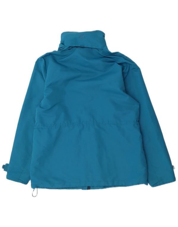 Женская дождевик Mountain Essentials UK 14, большой синий нейлон